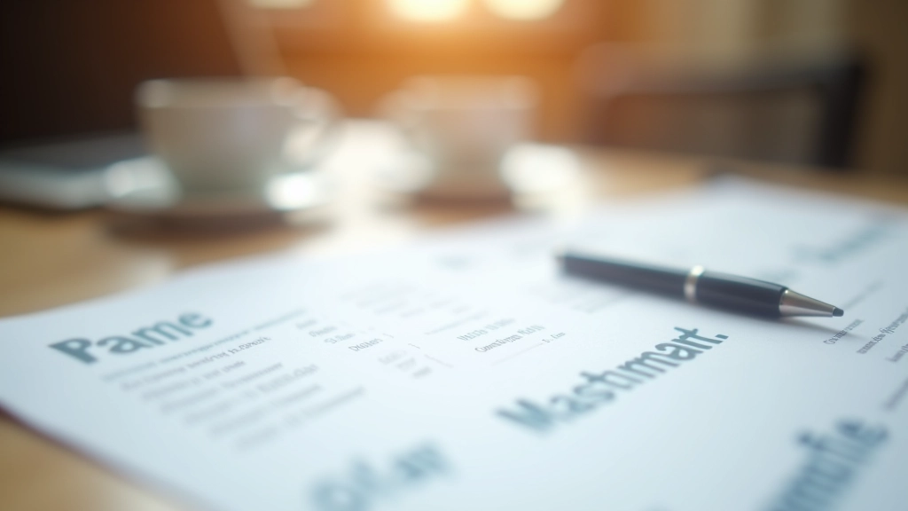 Canadian savings account statement and investment portfolio documents spread on wooden desk with coffee cup